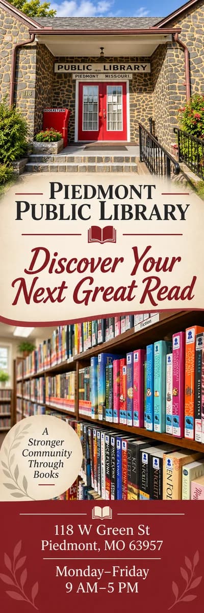 Piedmont Public Library — learn more at cityofpiedmont.com.